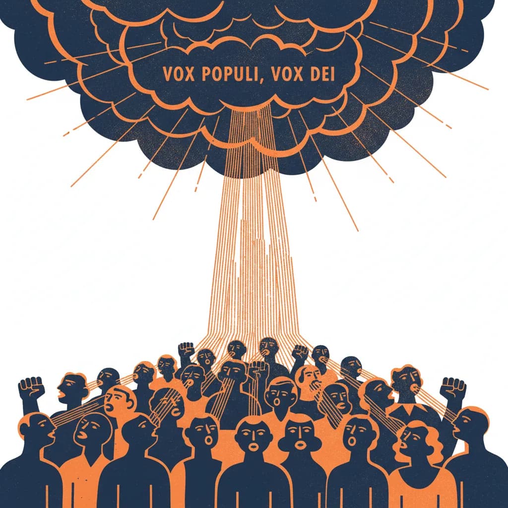 De stem van het volk is de stem van God