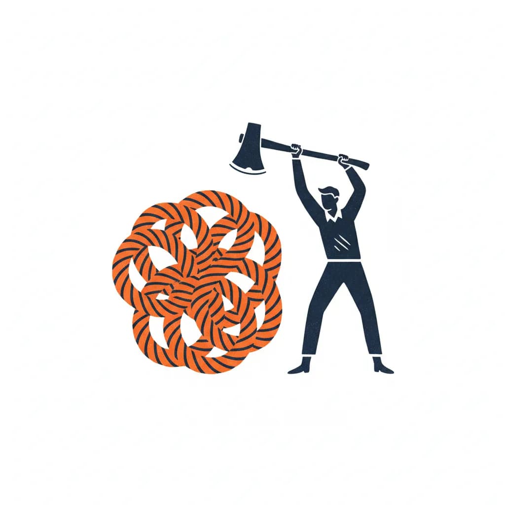 Een knoop doorhakken