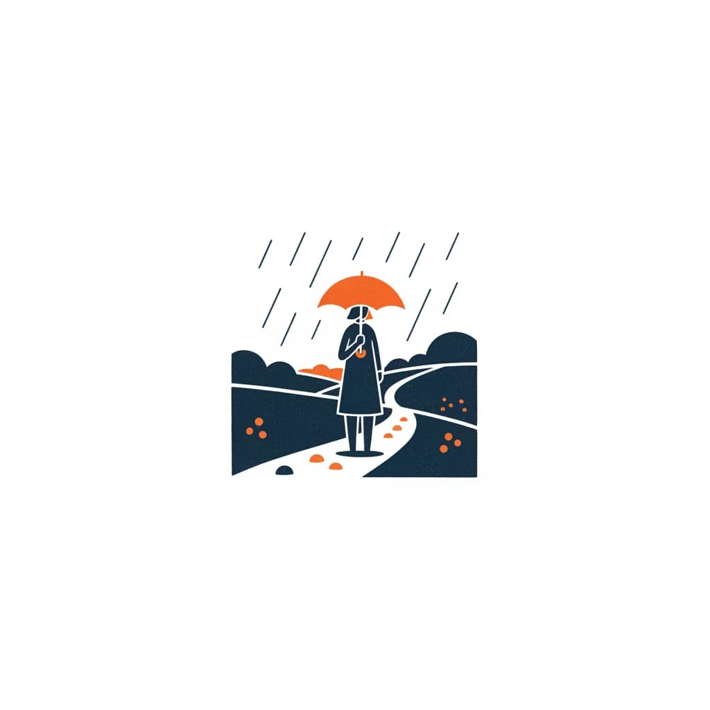 In ieder leven valt weleens regen