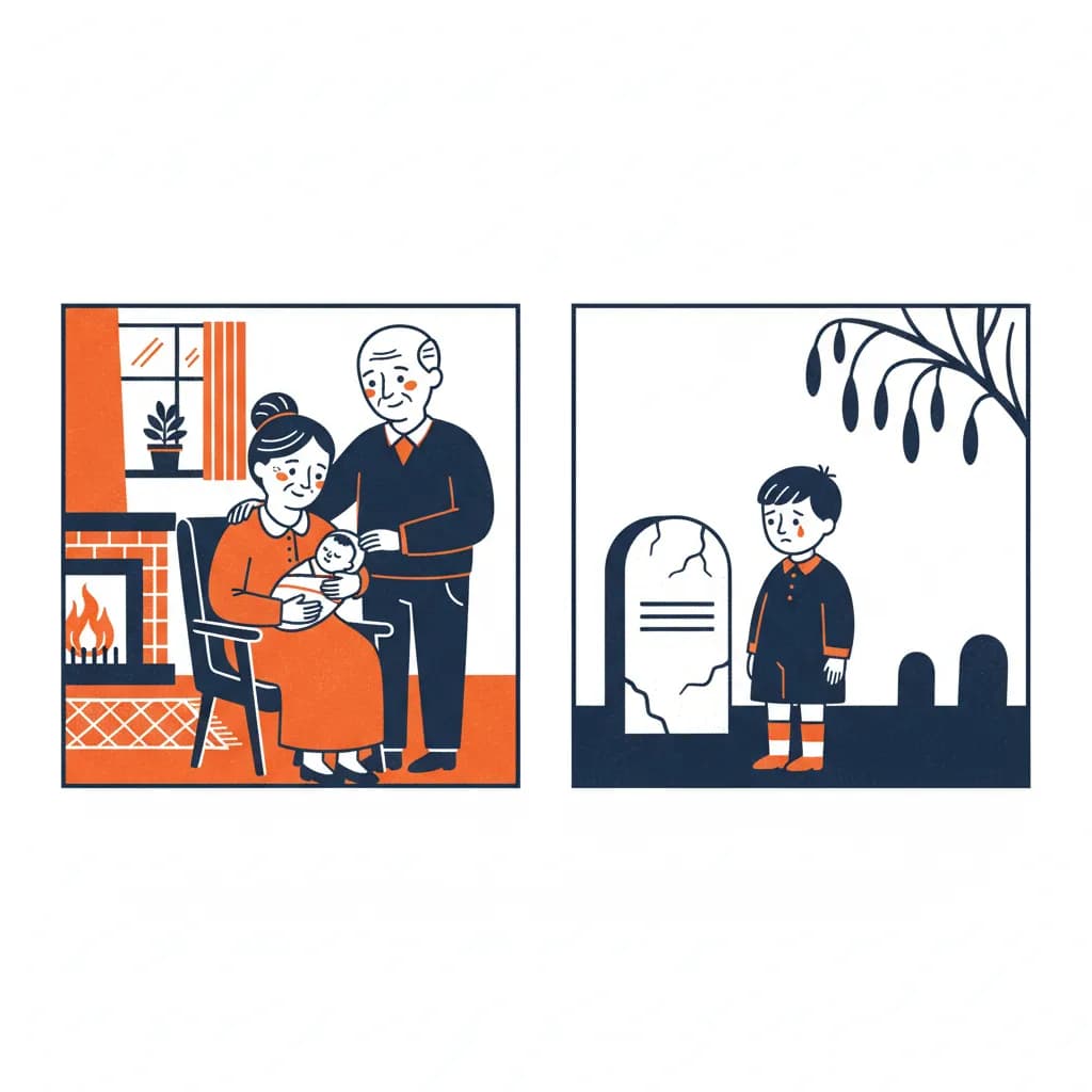 Late kinderen, vroege wezen